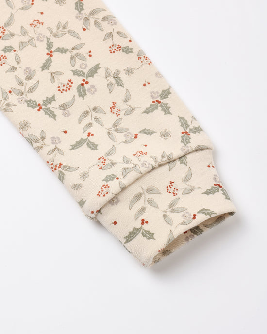 Organic Long Sleeve Pajama Set || Holly Fleur by Rylee + Cru