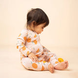 Freshly Squeezed Oranges Bamboo Convertible Pajamas Florida Baby Gift by Emerson & Friends