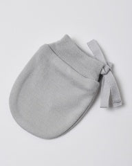 No Scratch Mittens, Set of 2 || Cloud Stripe, Cloud by Quincy Mae