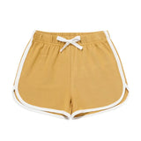 Golden Sunshine Bamboo Terry Track Shorts by Emerson and Friends