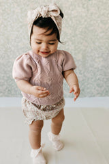 Vivienne Knitted Top - Dusky Rose by Jamie Kay