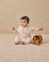 Henley Bubble Jumpsuit || Turkey by Quincy Mae