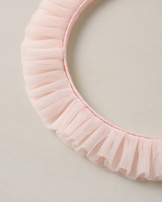 Ruffle Headband || Pink by Noralee