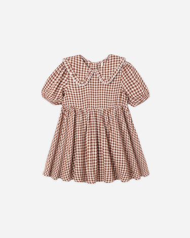 Camille Dress || Brick Check by Rylee + Cru
