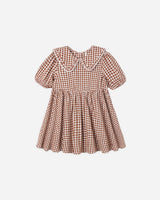 Camille Dress || Brick Check by Rylee + Cru