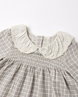 Callie Dress Blue Gingham by Quincy Mae