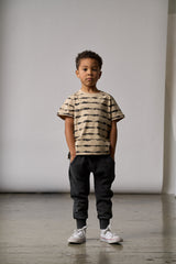 Acid Wash Jogger- Black by Little Bipsy