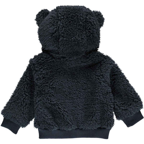 Fleece Hooded Jacket in Night Blue by Müsli