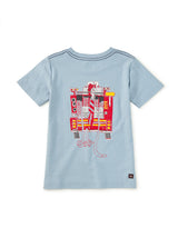 Fire Truck Graphic Tee- Cloud by Tea Collection