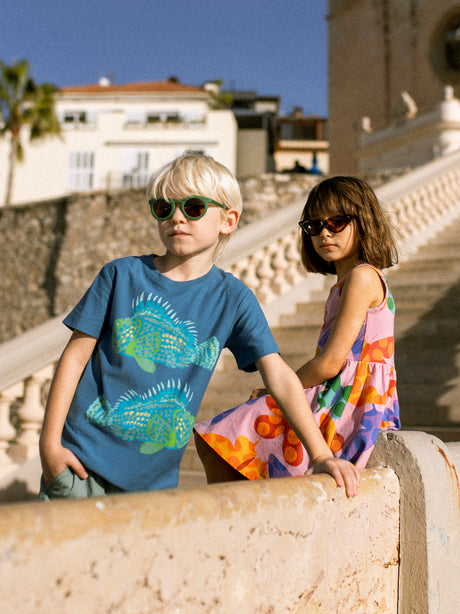 Painted Scorpion Fish Graphic Tee by Tea Collection