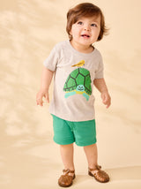 Knit Shortie- Spinach by Tea Collection