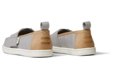 Kids Tiny Grey Woven Alpargata by TOMS
