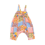 Tie Back Romper - Ric Rac Patchwork by Angel Dear