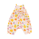Tie Back Romper - Tropical Market Fruit by Angel Dear