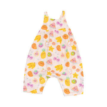 Tie Back Romper - Tropical Market Fruit by Angel Dear