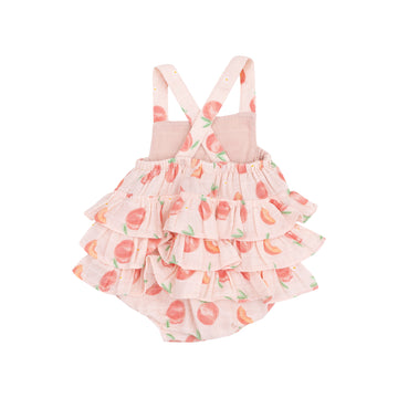 Ruffle Sunsuit - Sweet Peach by Angel Dear
