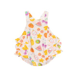 Ruffle Sunsuit - Tropical Market Fruit by Angel Dear
