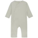 Long Sleeve Rib Romper - Mineral Gray by Fixoni