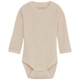 Long Sleeve Rib Body - Tapioca by Fixoni