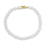 5.5" Freshwater Pearl Strand Bracelet (Baby) by Lily Nily