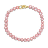 5.5" Pink Freshwater Pearl Strand Bracelet (Baby) by Lily Nily