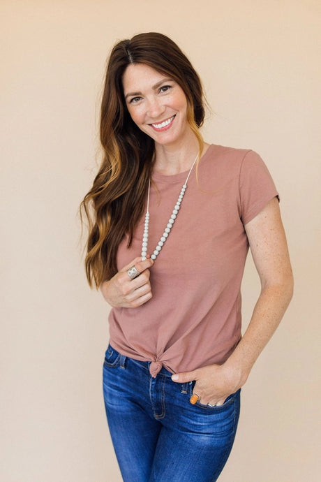 The Ariana Grey Teething Necklace by Chewable Charm
