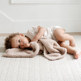 Bamboni Mini Blanket in Birch by Saranoni