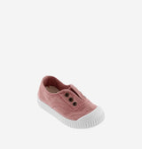 INGLESA DREC® CANVAS PLIMSOLL ELASTIC - NUDE by Victoria Barefoot