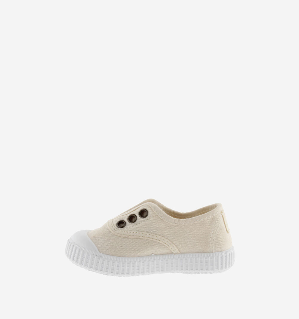 INGLESA DREC® CANVAS PLIMSOLL ELASTIC - COTTON by Victoria Barefoot