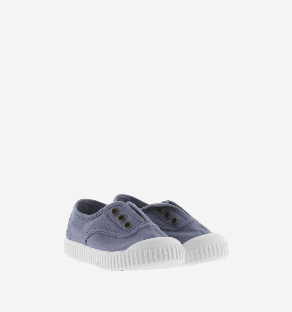 Inglesa Drec Canvas Elastic- Azul by Victoria Shoes