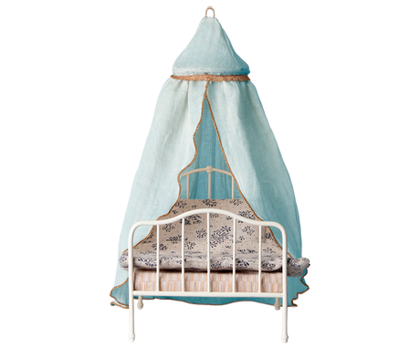 Bed Canopy, Miniature - Mint by Maileg