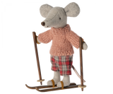 Ski & Poles, Big Sister/Brother by Maileg