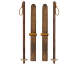 Ski & Poles, Mum/Dad by Maileg