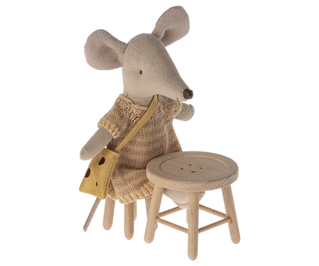 Table & Stool Set, Mouse by Maileg