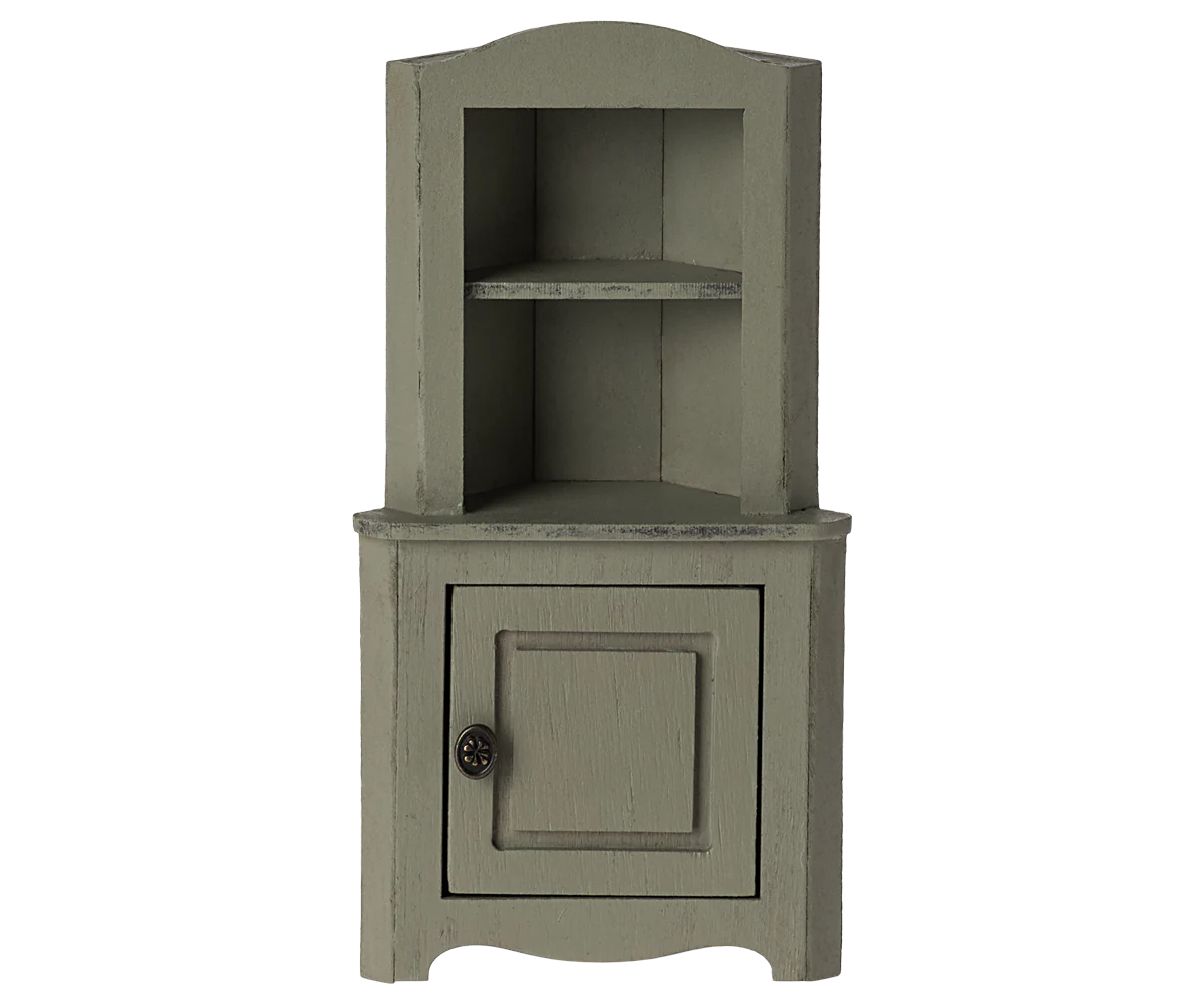 Corner Cabinet, Mouse - Light Green by Maileg