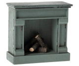 Fireplace, Mouse - Blue by Maileg