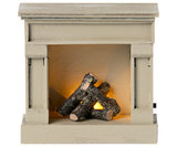Fireplace, Mouse - Off white by Maileg
