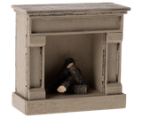 Fireplace, Mouse - Off white by Maileg