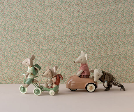 Abri a tricycle, Mouse - Green by Maileg