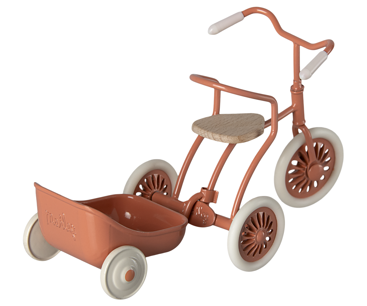 Tricycle Hanger, Mouse - Coral by Maileg