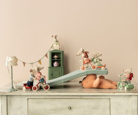 Tricycle Hanger, Mouse - Red by Maileg