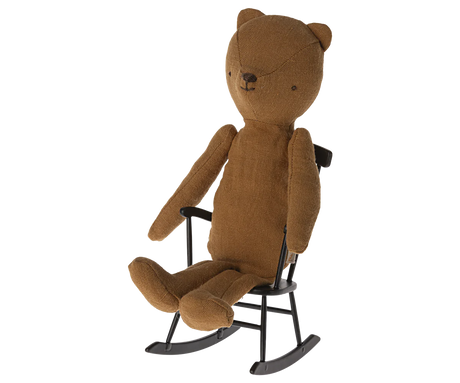 Rocking Chair, Miniature - Anthracite by Maileg