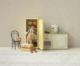 Miniature fridge - Yellow by Maileg