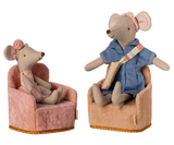 Folding chair, Mouse - Rose by Maileg