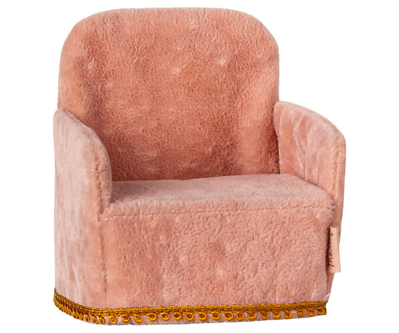 Folding chair, Mouse - Rose by Maileg