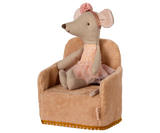 Folding chair, Mouse - Powder by Maileg