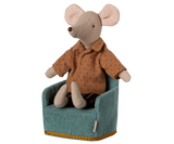 Folding chair, Mouse - Mint by Maileg