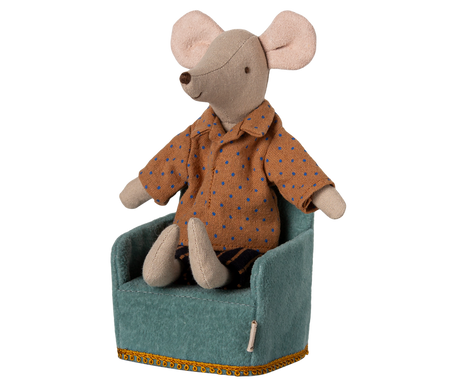 Folding chair, Mouse - Mint by Maileg