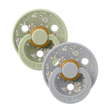 BIBS x LIBERTY Colour 2 Pack Capel - Sage Mix