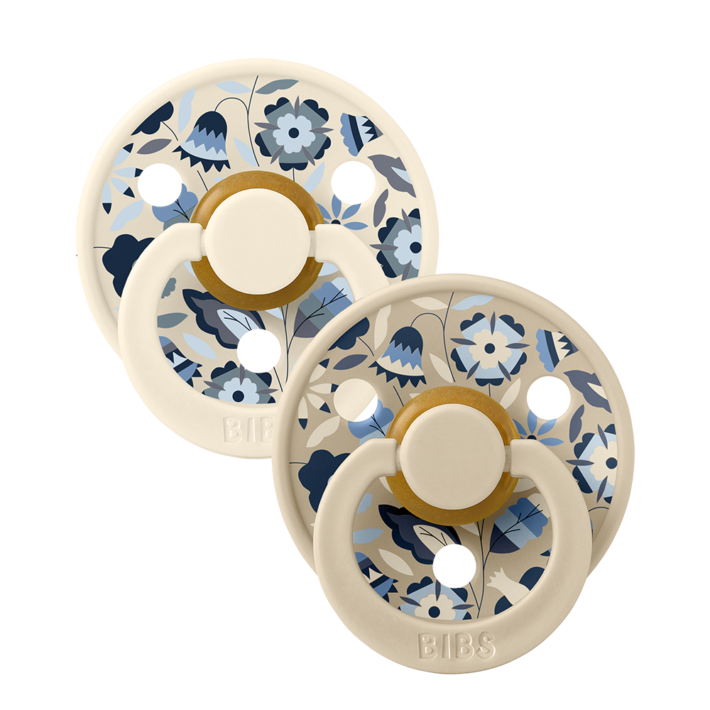 BIBS x LIBERTY Colour 2 Pack Bobo - Ivory Mix